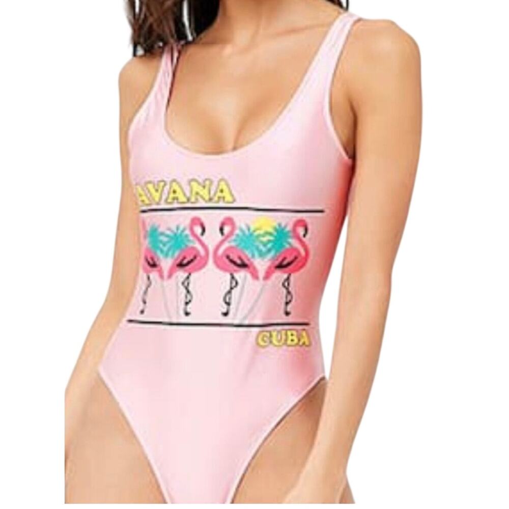 cuba Forever 21 one piece swimsuit